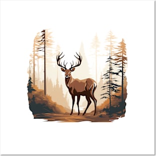 Deer Lover Posters and Art